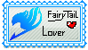 My first Stamp :) Fairy Tail Lover by Ookamis-Wolves