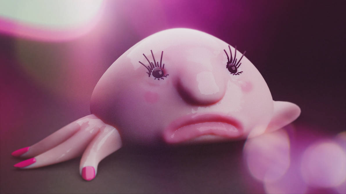 Cute Blobfish - Speed art #1 by SethHedgepath on DeviantArt