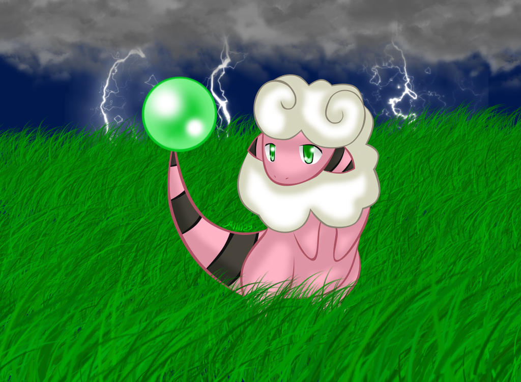 shiny flaaffy by animejunky1025 on DeviantArt