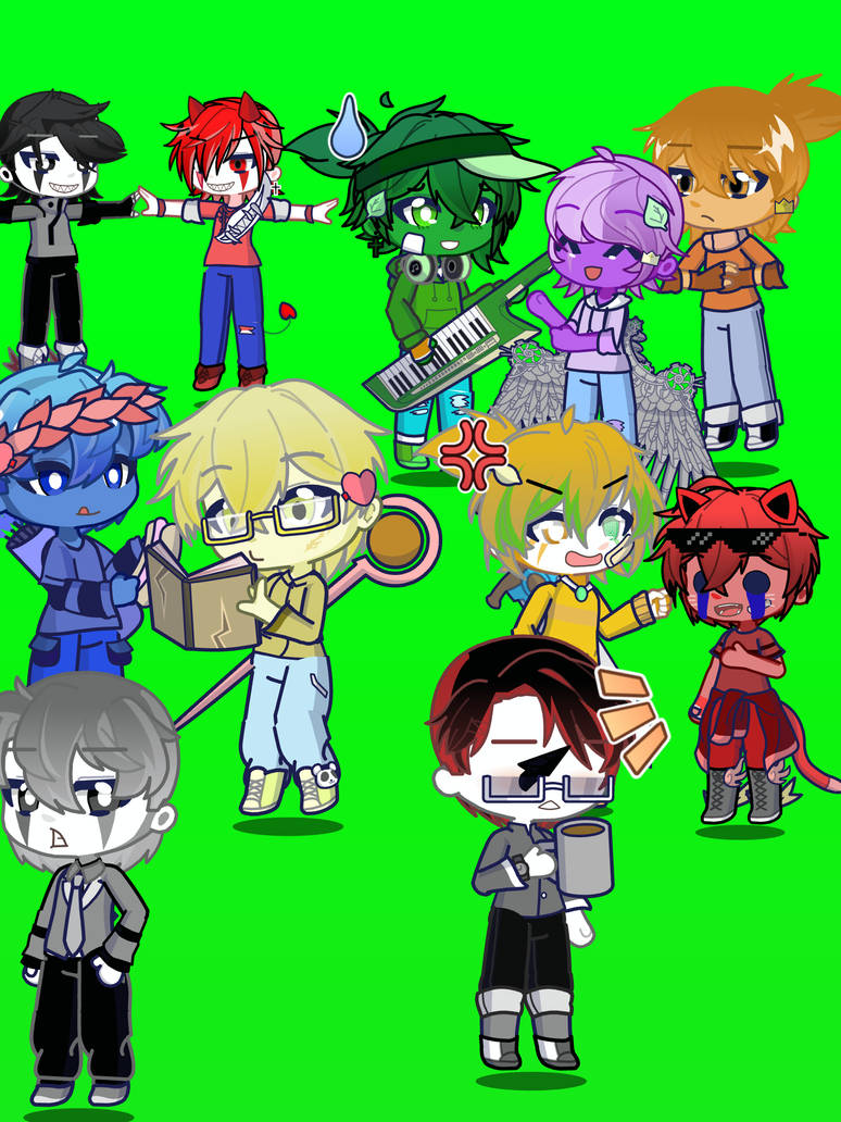 All my Ava/avm characters by scratkat on DeviantArt