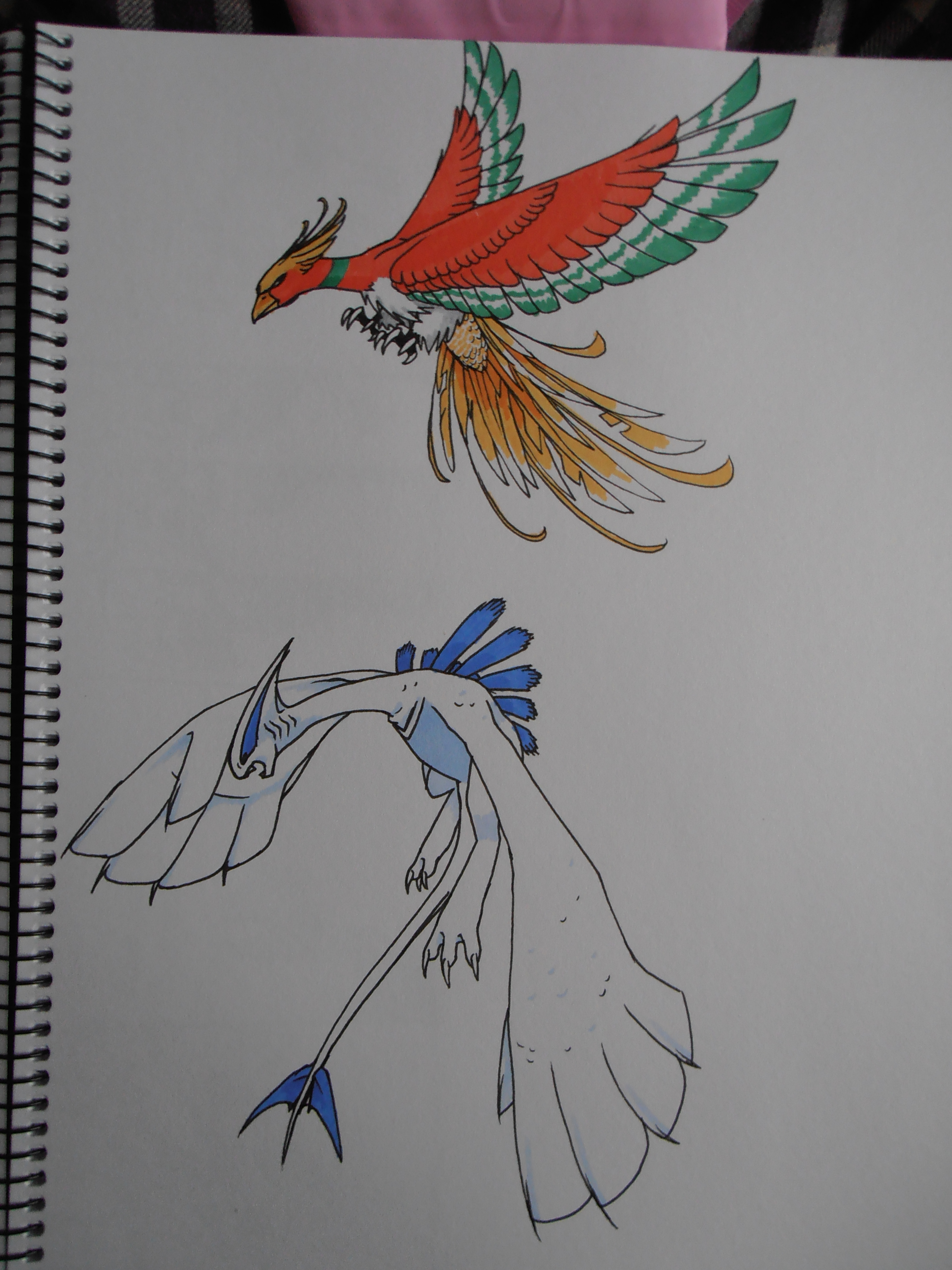 30 Lugia and Ho-Oh ideas  lugia, pokemon, pokemon art