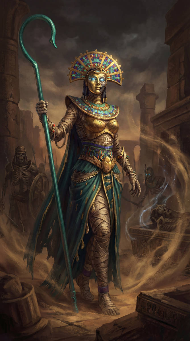 Khalida Khalida Neferher - Warhammer by Snowly48Lite on DeviantArt