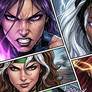 X-Woman (Jean Grey, Psylcoke, Rogue, Storm)