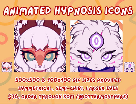 [OPEN] $36 Animated Hypnosis Icons (Animation)