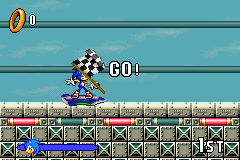 Sonic Riders (lost build of cancelled Game Boy Advance port of