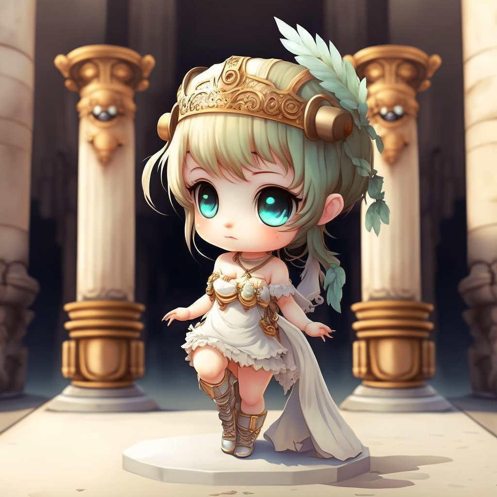 Greek Queen Deviantart Chibi Greek Goddess by SeanTheKIngOfNothing on DeviantArt