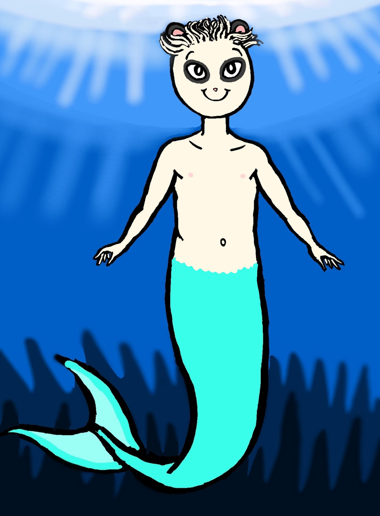 Tenzin the Merboy by harbinger-project on DeviantArt