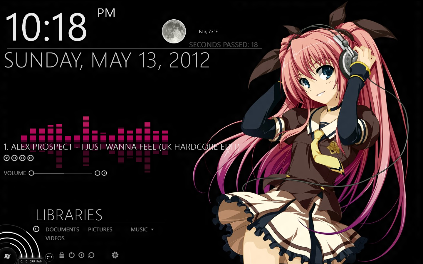 Samurize Deviantart Rainmeter 2.2 With Samurize EQ by Kycir on DeviantArt