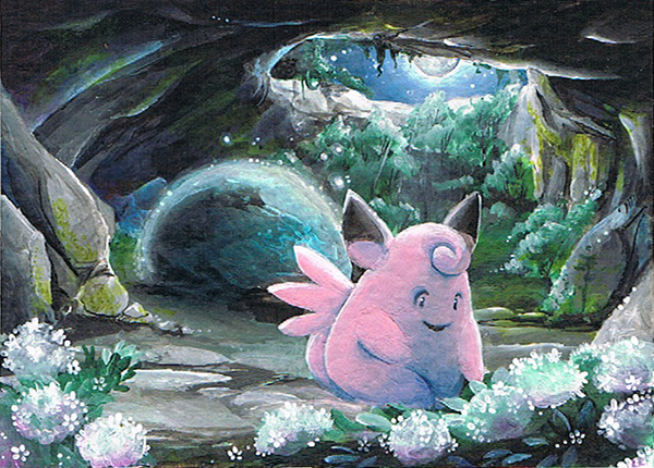 Clefable on MT.Moon