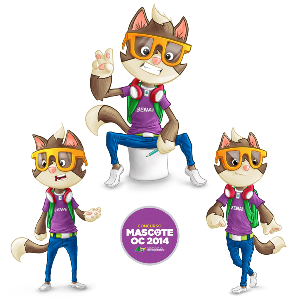 Mascote OC 2014 - Carlos Alberto Andres