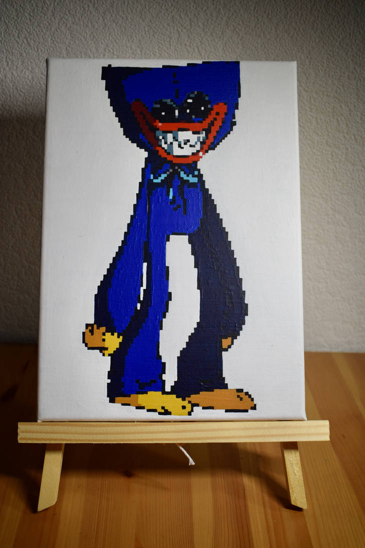 tvetydigheden Milepæl teenager Huggy Wuggy Pixel Painting Poppy Playtime by pixelpaint64 on DeviantArt