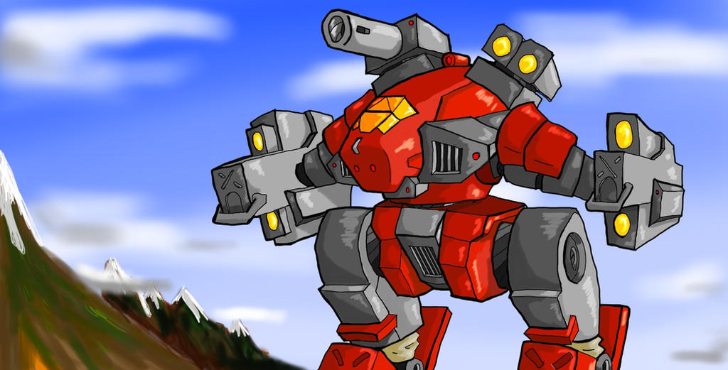 Mech Colorful Mech Color Example by ScouttheRangerDog on DeviantArt