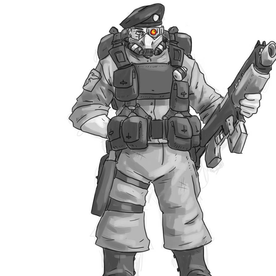 Deviantart Rifleman Guard Rifleman of the Darkmoor Exiles Legion by ScouttheRangerDog on DeviantArt