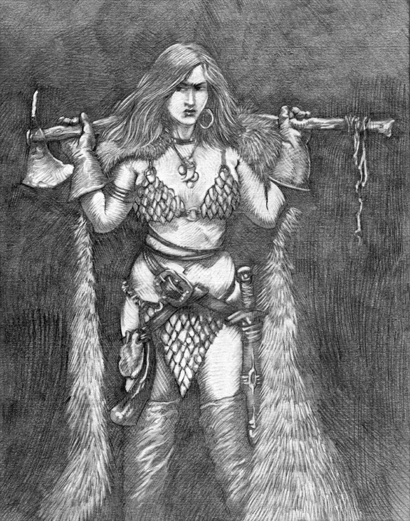 Red Sonja Mistress of Sword and Sorcery Pencil