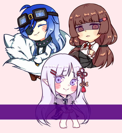 sticker chibi batch4