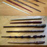 Carved Harry Potter Wands
