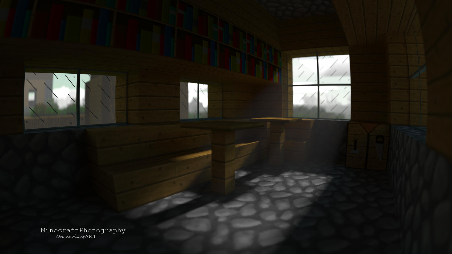 Village Room | Minecraft Render and Wallpaper