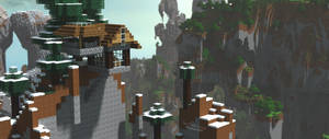 Mountain-Top Home | Minecraft Survival Build