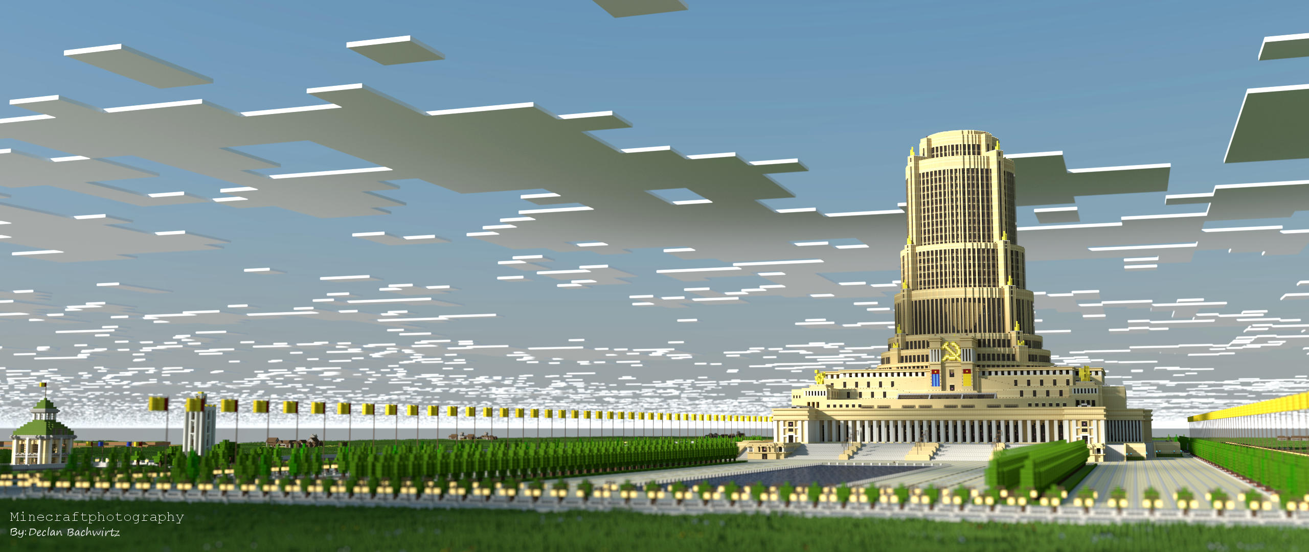 Дворец советов Minecraft