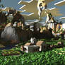 Minecraft | Village Scene