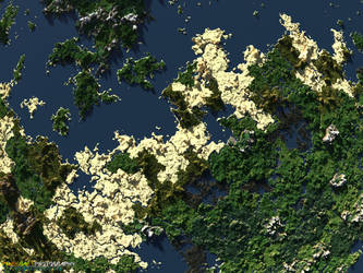 Biomes of Discovery | Giant Minecraft Render