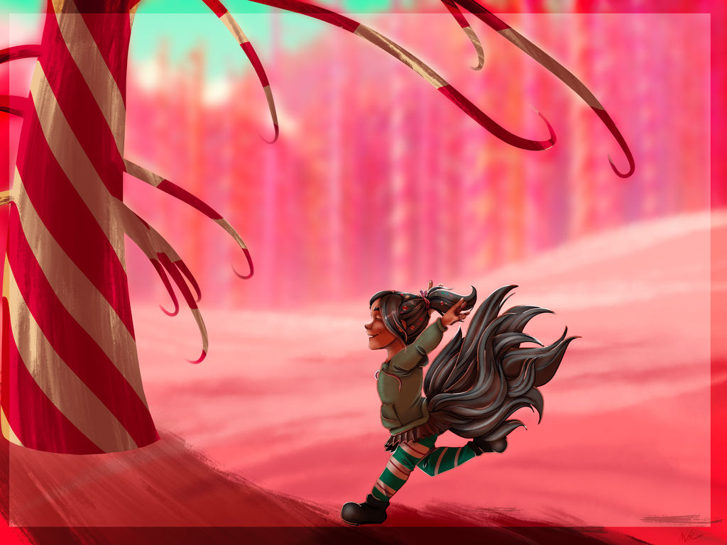 Vanellope Rabbit Vanellope as a Gumiho by Rhosgobel-Rabbit on DeviantArt