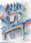 Soundwave Watercolor by DragonRider02