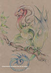 Horned Tree Dragon by DragonRider02