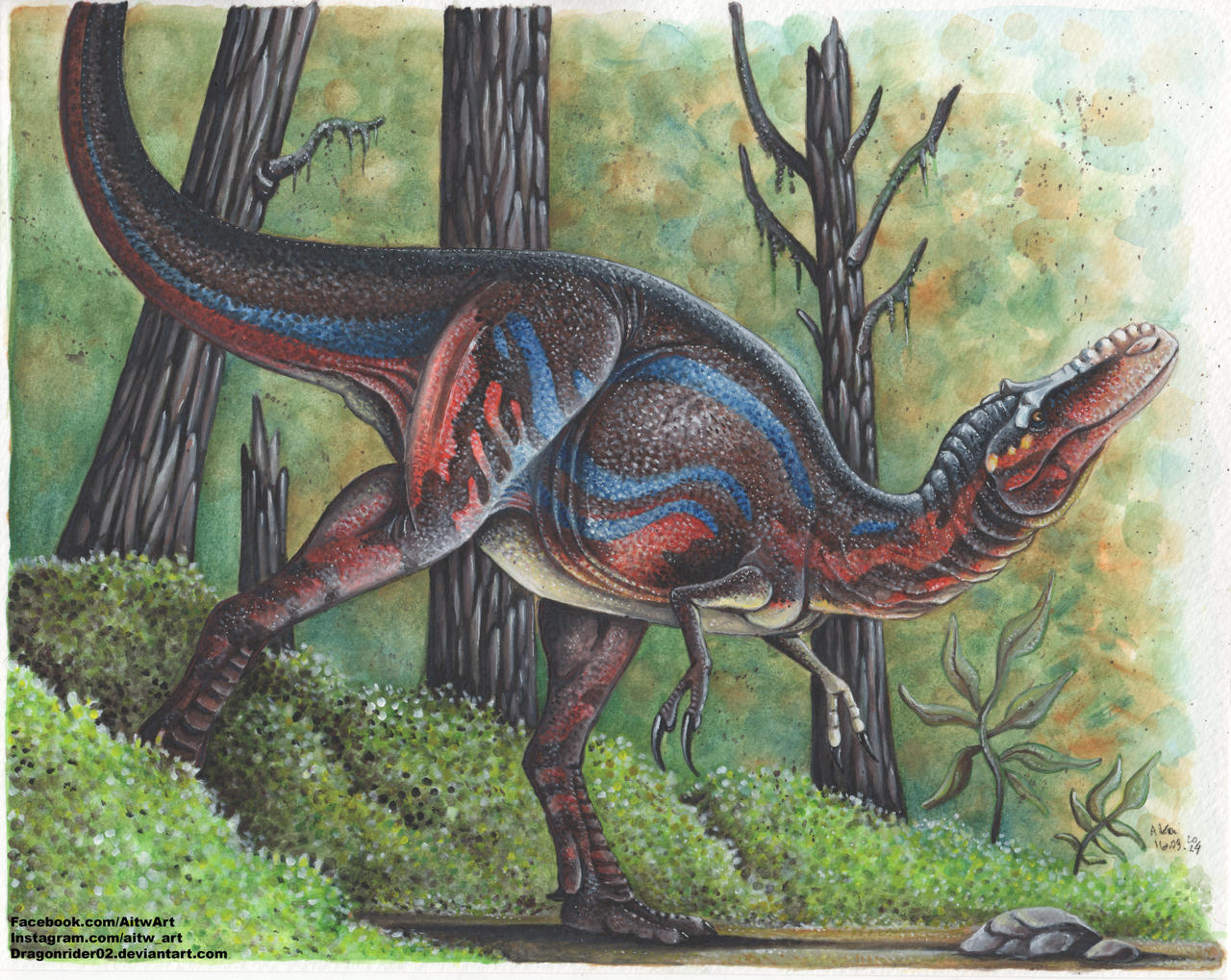 BOTM Qianzhousaurus by DragonRider02 on DeviantArt