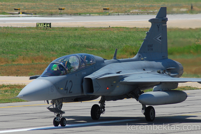 Hungary Air Force Saab JAS-39D