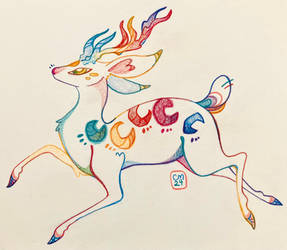 deer of nine colors