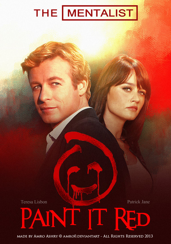 The Mentalist - Paint it red - Poster