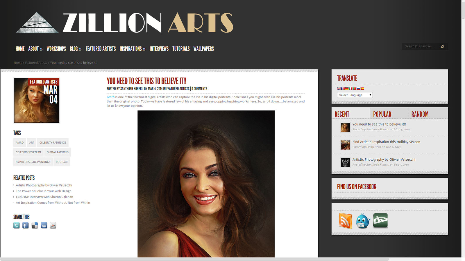 Zillionarts ( Feature) 4 March 2014