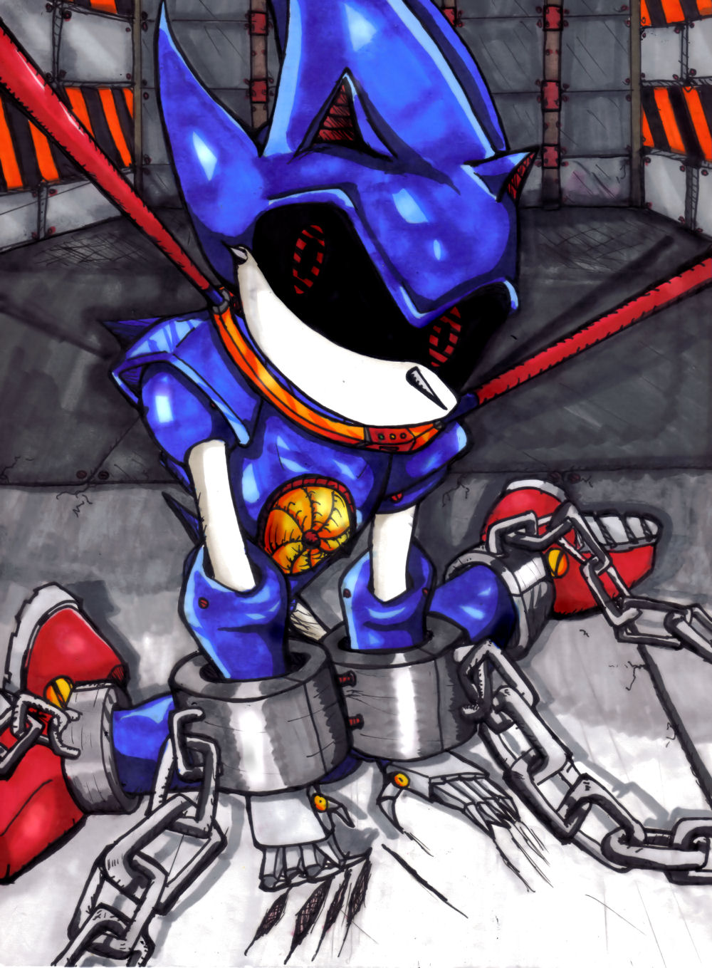 Neo Metal Sonic by sasukekakashi12 on DeviantArt