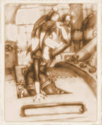 Classic Style Steam Penny by Fragraham