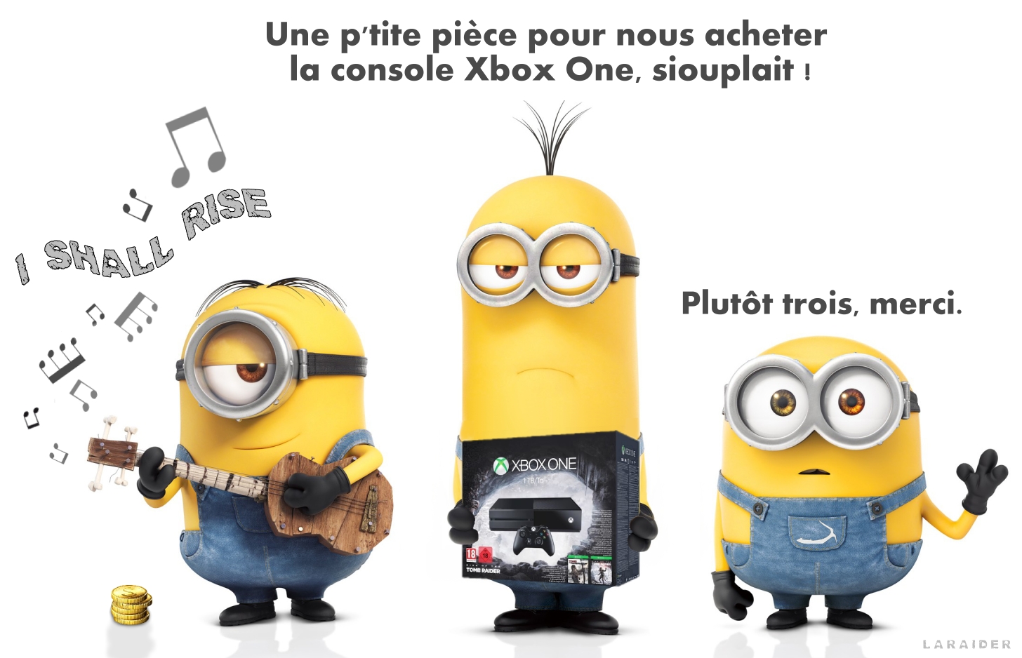 MINIONS vs XBOX ONE (FR)