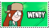 Wendy's Stamp by 100latino