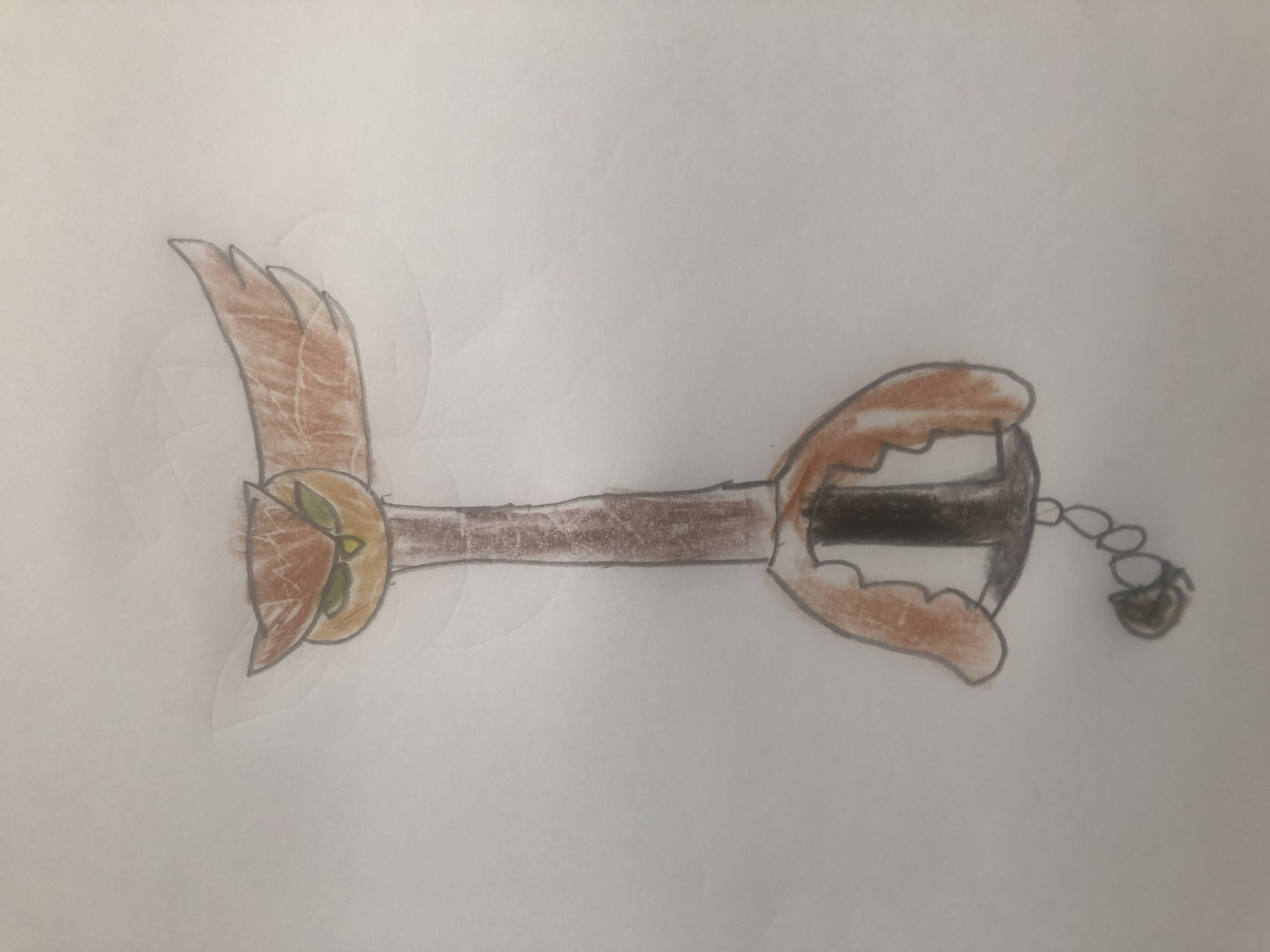 Animal Keyblade Owl inspired keyblade by Bulldoglover14 on DeviantArt