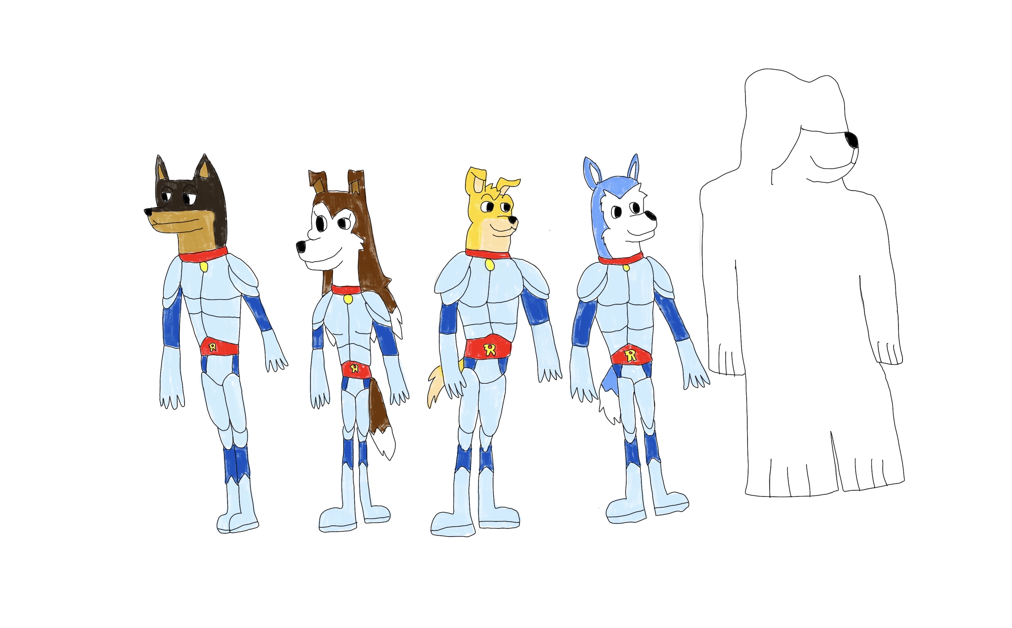 Road Rovers Oc Deviantart Road rovers drawing by Bulldoglover14 on DeviantArt