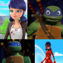 Leonardo X marinette/ladybug