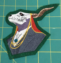 Elias Ainsworth Embroidered Patch