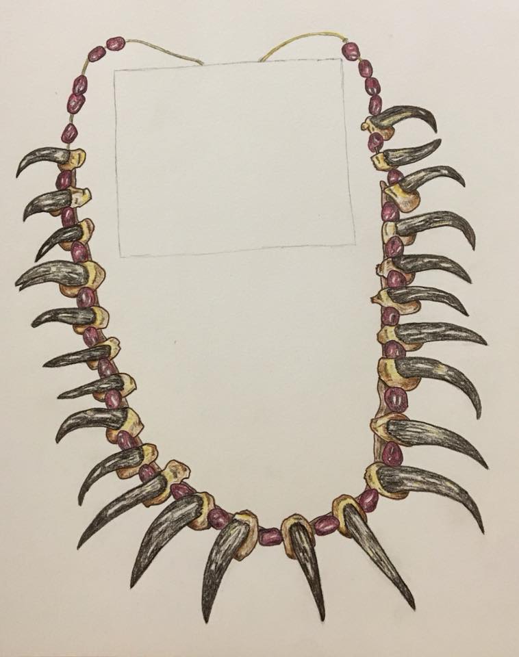 Plains Indian Necklace Study by The-Crafty-Kaiju