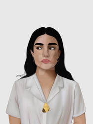 Natalia Castellar Digital Portrait