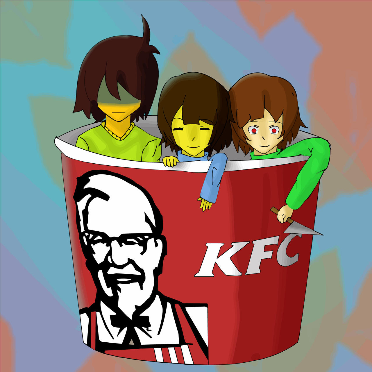 Undertale and Deltarune KFC by Animania156667 on DeviantArt