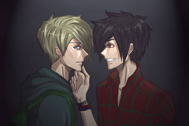 Adventure Time: Finn and Marshall Lee