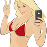 GTA V : Poster Girl Illustration