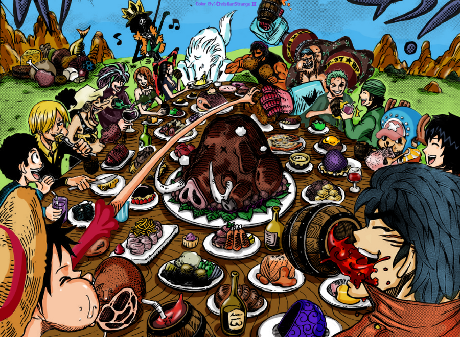 One Piece X Toriko Crossover By Christianstrange3 On Deviantart