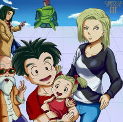 DBZ - Strolling with family by ChristianStrange3