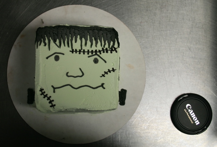 Frankenstein cake