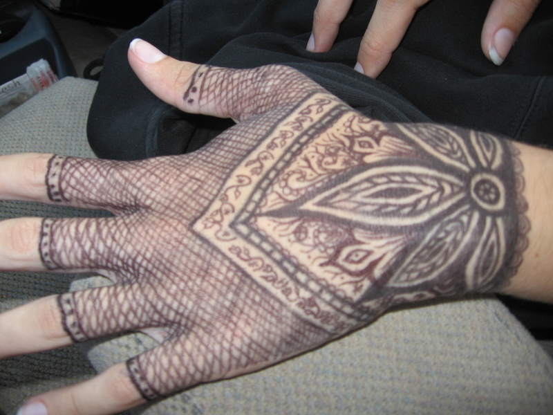 Sharpie Henna